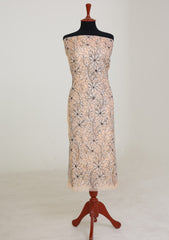 Formals - Riwaj - Fancy 26 - Chikankari & Mukesh - 2 Pcs - D#01 - L Peach