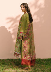 Lawn - Mahnur - Dahlia - Luxury 25 - D#08 - Saage