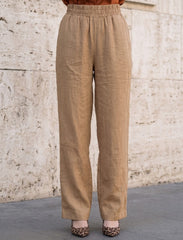 Pret - Moven - Cotton Linen Trouser - Brown