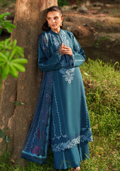 Winter - Asifa & Nabeel - Eden Cambric 25 - ECU#05 - Iris Cloud