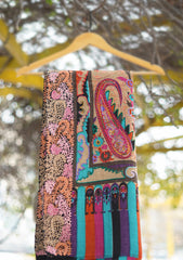 Pashmina Ari Work Shawl D - 163 - MULTI