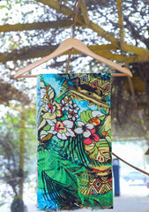 Digital Printed Wool Shawl D - 02 - Multi