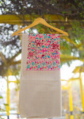 Pashmina Ari Work Shawl D - 144D - SKIN