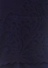 Pashmina Patch Work Shawl D - 25 - N BLUE