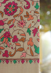 Pashmina Emboridered Shawl D - 170 - SKIN