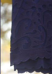 Pashmina Patch Work Shawl D - 25 - N BLUE