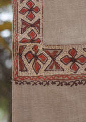 Wool Ari Work Shawl D - 39 - D SKIN