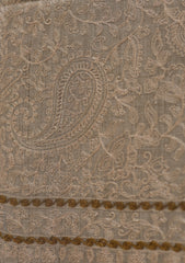 Wool Ari Work Shawl D - 24T - D SKIN
