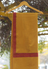 Pashmina Emboridered Shawl D - 169R - MUSTARD