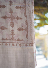 Wool Ari Work Shawl D - 13B - Skin