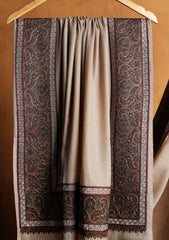 Pashmina Embroidered Border Shawl D#206 - D Skin