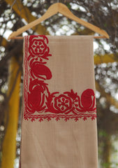 Pashmina Ari Work Shawl D - 148 - D SKIN