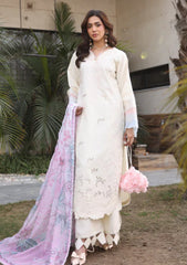 Lawn - Aylin - Luxury Summer 26 - Ivory Rose
