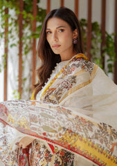 Winter Collection - Sahar - Print Edit - 3 Piece - Unstitched - CA-24-V1-04