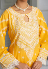 Lawn - Azam Arts - Saffron Premium 25 - D#1704