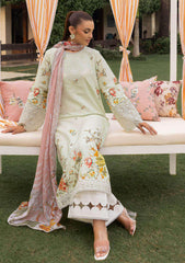 Lawn - Saad Shaikh - Mojito - Printed 25 - SS#1107 - Floral Mirage