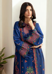 Lawn - Deyar - Iris - Luxury 25 - LD006 - Royal Blue
