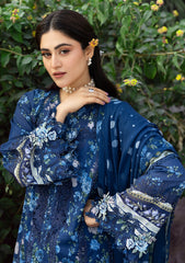 Lawn - Elaf Premium - Chikankari Prints 26 - ERC-3B - NEEL