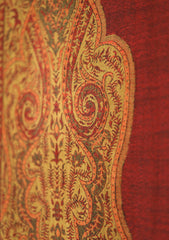 Water Wool Jamawar Shawl D - 01 - Multi