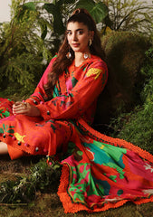 Winter - Naqsh - Bloom & Vogue 25 - NB#00158 - Red Orange