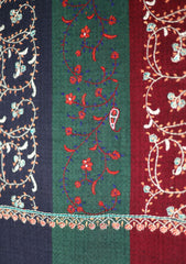 Pashmina Kaani Work Shawl D - 05 - Multi