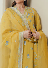 Lawn - Afrozeh - Daybreak - Printed Kari 26 - FWU#0019 - SUNHAZE