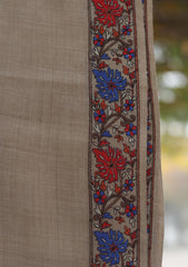 Pashmina Emboridered Shawl D - 163D - M BROWN