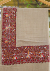 Pashmina Emboridered Shawl D - 157 - G Skin