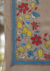 Wool Needle Work Shawl D - 63 - G Mouse