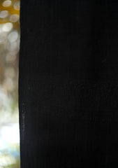 Pashmina Emboridered Shawl D - 160B - BLACK