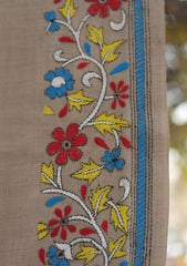 Wool Needle Work Shawl D - 63 - G Mouse