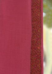 Pashmina Emboridered Shawl D - 169 - CARROT