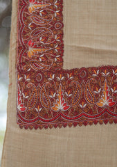 Pashmina Emboridered Shawl D - 157 - G Skin