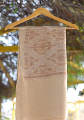 Wool Ari Work Shawl D - 23 - L GOLD