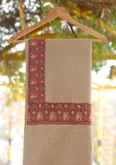 Pashmina Emboridered Shawl D - 168 - S GOLD