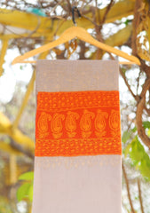 Pashmina Ari Work Shawl D - 131 - TP Brown