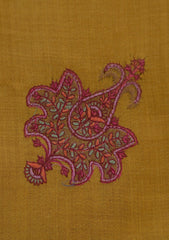 Pashmina Emboridered Shawl D - 149 - L BROWN