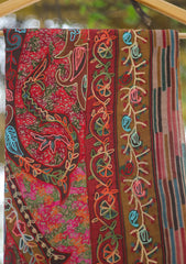 Pashmina Ari Work Shawl D - 145 - Multi