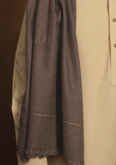 Men Shawls - Wool Shawls - D#219 - Brown