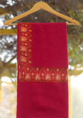 Pashmina Emboridered Shawl D - 168G - MAROON
