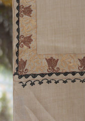 Wool Ari Work Shawl D - 35 - SKIN