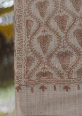 Wool Ari Work Shawl D - 21F - S FAWN