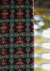 Wool Ari Work Shawl D - 1G - Black