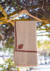 Pashmina Emboridered Shawl D - 146 - Skin