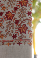 Wool Ari Work Shawl D - 21G - M SKIN