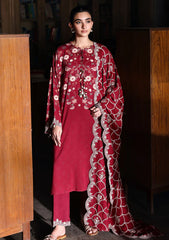 Winter - Cross Stitch - Linen Unstitched 25 - LIN#104 - BERRY LUXE