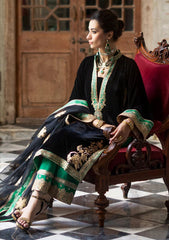 Winter Collection - Zainab Chottani - Velvet Unstitched 24 - D#1 - Vanya