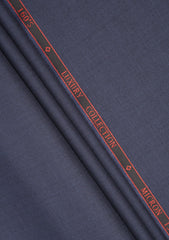 Drago Luxury Micron Super 160's Wool Fabric - Blue