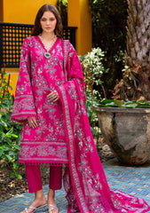 Lawn - Marjjan - Seraya - Embroidered 25 - MBL#22-B - FUSHCIA PINK