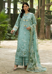 Lawn - Elaf Premium - Signature Embroidered 26 - Vol II - ESG#06B - ZARIA
